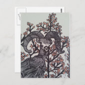 Deer Briefkaart (Voorkant / Achterkant)