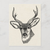  Deer Briefkaart (Voorkant)
