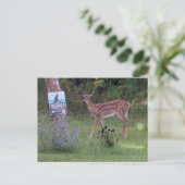 Deer Briefkaart (Staand voorkant)