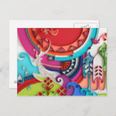 Deer Briefkaart (Voorkant / Achterkant)