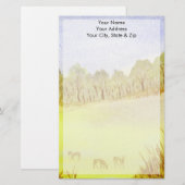 Deer Briefpapier (Voorkant / Achterkant)