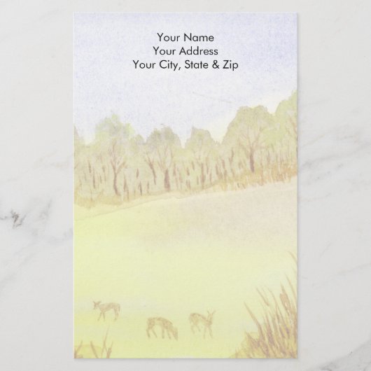 Deer Briefpapier (Voorkant)