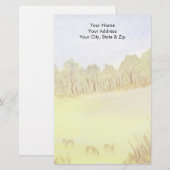 Deer Briefpapier (Voorkant / Achterkant)