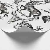 Deer Buck Antelope Animals wildlife Illustrations Cadeaupapier (Hoek)