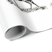 Deer Buck Antelope Animals wildlife Illustrations Cadeaupapier (Rol Hoek)