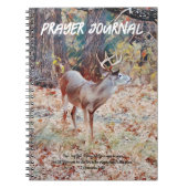Deer Buck Art Prayer Journal Notitieboek (Voorkant)