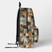 Deer Buck Camouflage Boy's Printed Backpack Bedrukte Rugzak (Links)