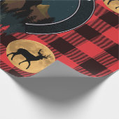 Deer Buck Full Moon Cadeaupapier (Hoek)