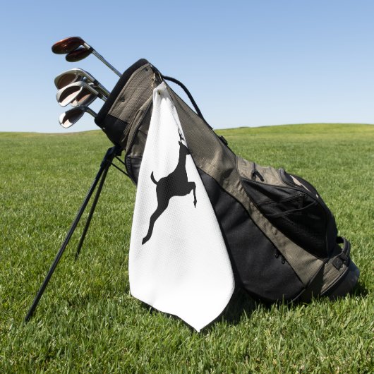 Deer Buck Golfhanddoek (Groen)