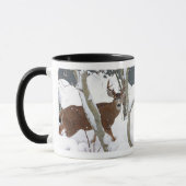 Deer Buck in Snow Mok (Links)