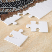 Deer Buck met gecompliceerd design Legpuzzel (Zijkant)