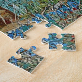 Deer Buck Mozaïek Patroon Print Legpuzzel (Zijkant)