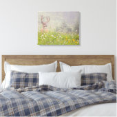 Deer Buck | Nationaal park Mount Rainier Canvas Afdruk (Insitu (Slaapkamer))