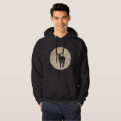 Deer Buck Natuur Wildlife Art Hoodie (Voorkant volledig)