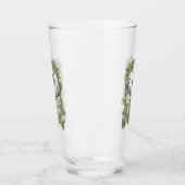 Deer Buck Pine Garland Monogram Man Cave Lodge Glas (Links)