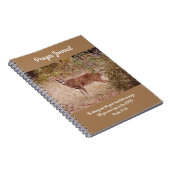 Deer Buck Prayer Journal Notitieboek (Rechterzijde)