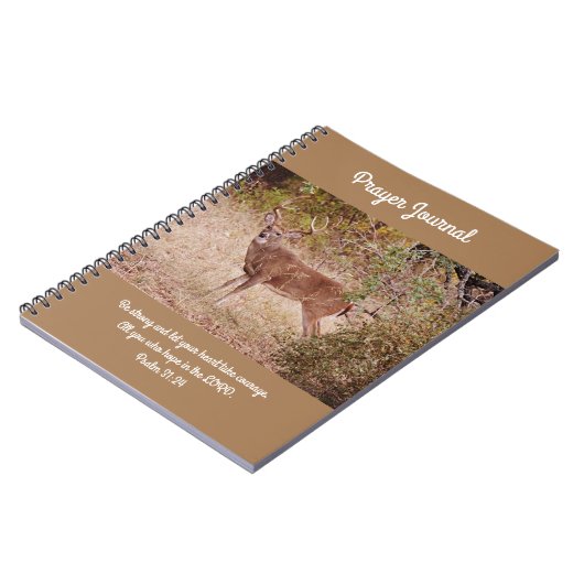 Deer Buck Prayer Journal Notitieboek (Linkerzijde)