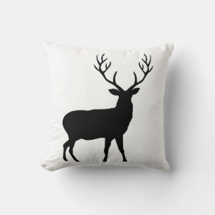 Deer Buck Rustic Country Farmhouse Minimal Kussen