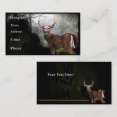 Deer Buck Visitekaartje (Voorkant / Achterkant)