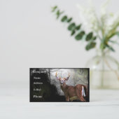 Deer Buck Visitekaartje (Staand voorkant)