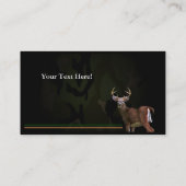 Deer Buck Visitekaartje (Achterkant)