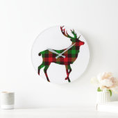 Deer buffalo grote klok (Huis)