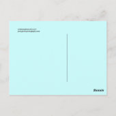 Deer Butt Briefkaart (Achterkant)