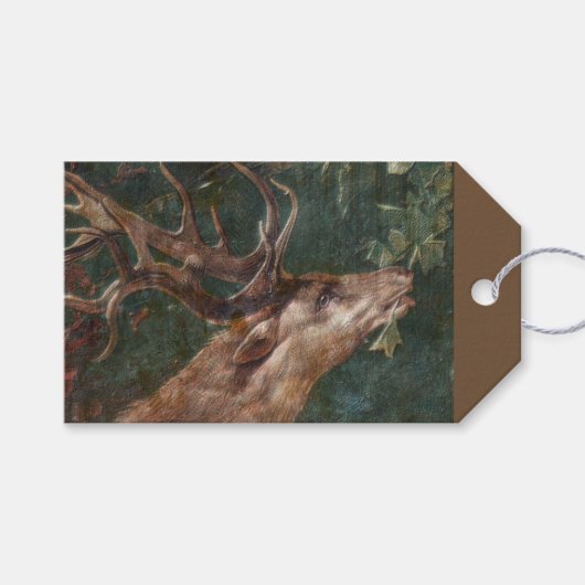 Deer Cadeaulabel (Voorkant (Horizontaal))