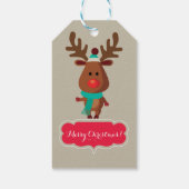 Deer Cadeaulabel (Achterkant)