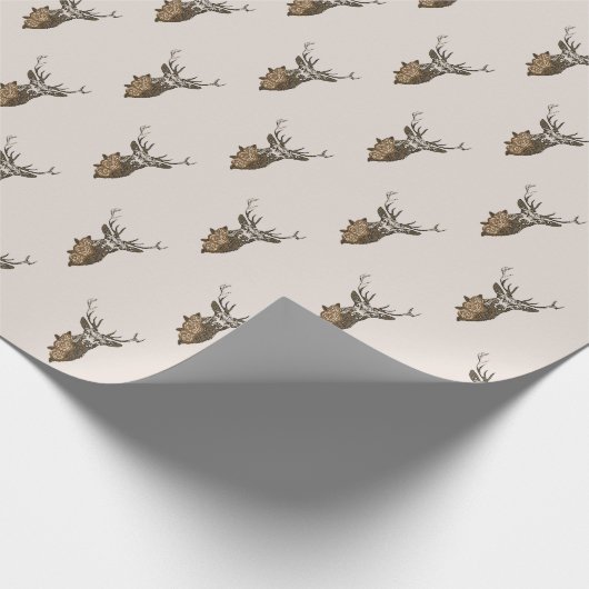 Deer Cadeaupapier (Hoek)