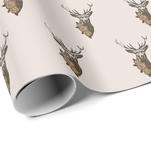 Deer Cadeaupapier (Rol Hoek)