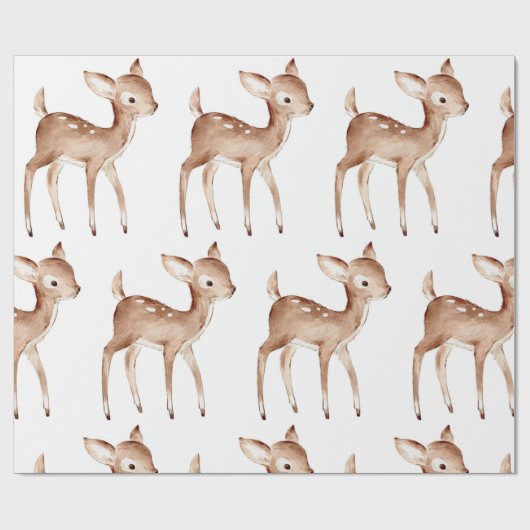 Deer Cadeaupapier (Vlak)