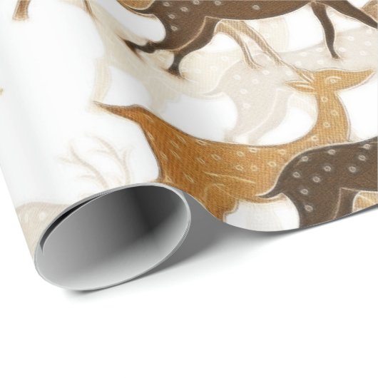 Deer Cadeaupapier (Rol Hoek)