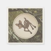 Deer Camo Baby shower servetten (Voorkant)