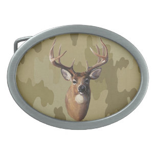 Deer Camouflage Belt Buckle Gesp
