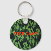 DEER CAMP  cheap key chain Sleutelhanger (Voorkant)