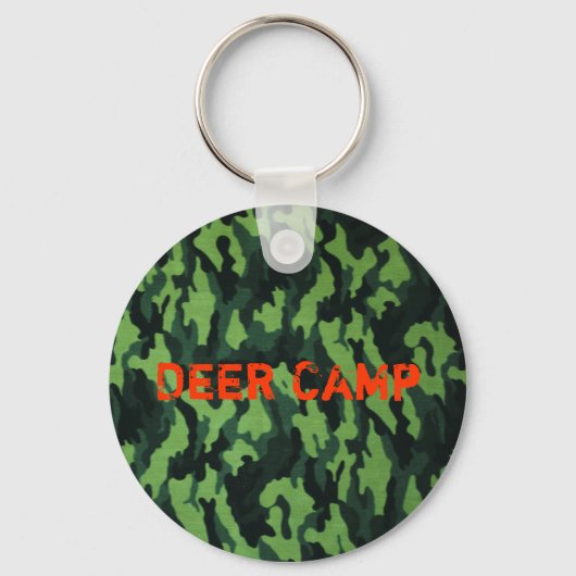 DEER CAMP  cheap key chain Sleutelhanger (Voorkant)