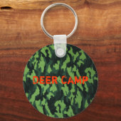 DEER CAMP  cheap key chain Sleutelhanger (Voorkant)
