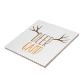 Deer Camp Tegeltje (Zijkant)