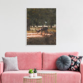 Deer Canvas Afdruk (Insitu (Woonkamer))