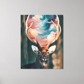 Deer Canvas Afdruk (Voorkant)