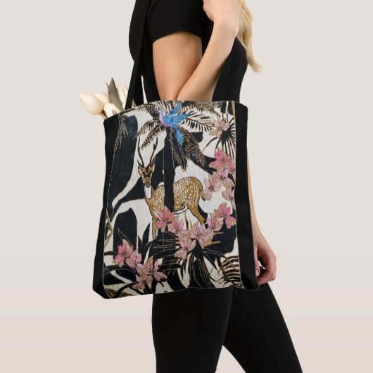 Deer Canvas tas (Dichtbij)