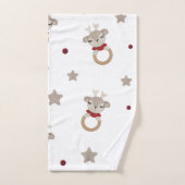 Deer cartoon bad handdoek (Handdoek)