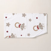 Deer cartoon bad handdoek (Handdoek)