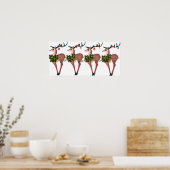 Deer Cheer Print (Keuken)