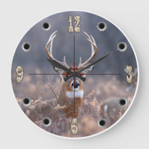 Deer Clock Grote Klok