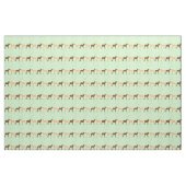 Deer Couple en Daisy Heart Stof (Yard (91,4 cm))