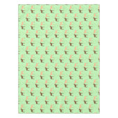 Deer Couple en Daisy Heart Tafelkleed (Voorkant)