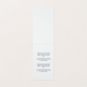 Deer Couple Seasons Greetings Mini Greetings Visitekaartje (Binnenkant ongevouwen)