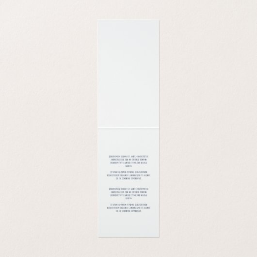 Deer Couple Seasons Greetings Mini Greetings Visitekaartje (Binnenkant ongevouwen)